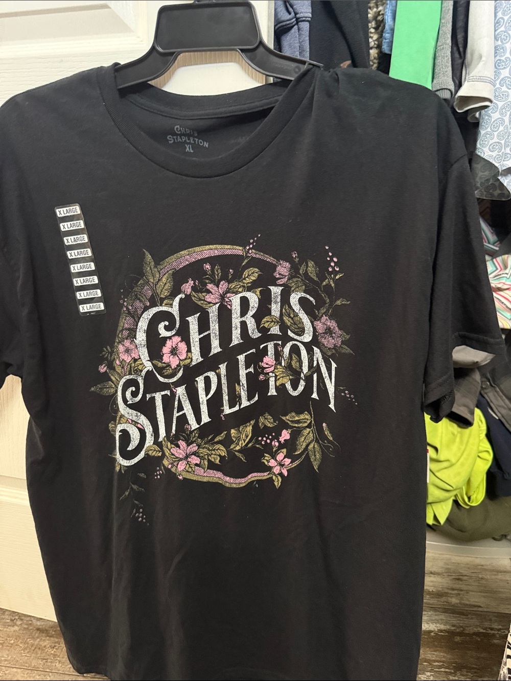 Men's Black Graphic T-Shirt